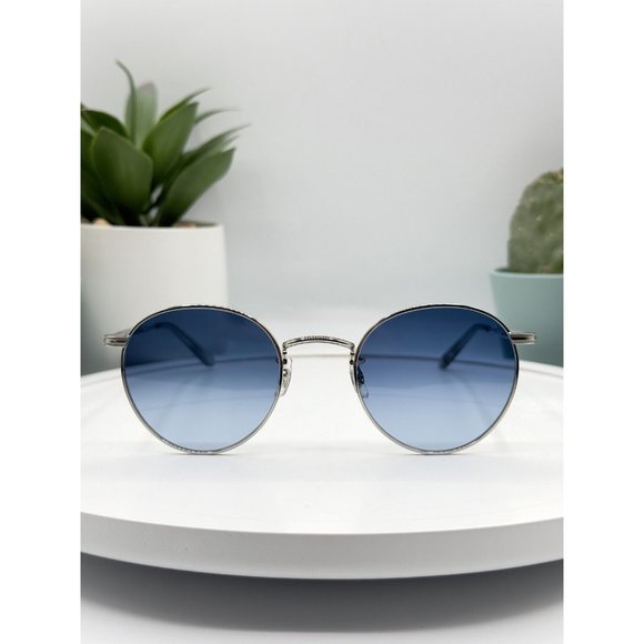 Garrett Leight GLCO Unisex Sunglasses Wilson M Color Silver-Matte LLG New - Picture 2 of 5